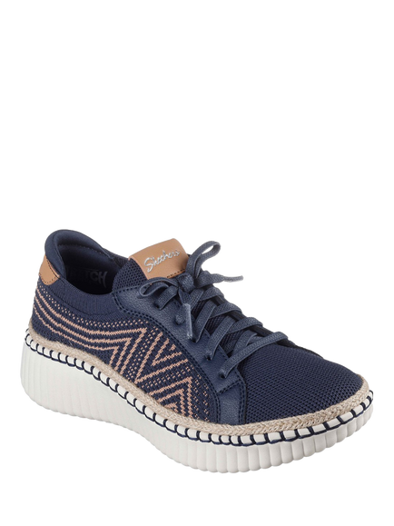 Skechers Wilshire Blvd Bellevue Trainers, Navy - view 2, Navy