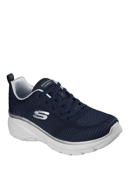 Skechers Fashion Fit 2.0 Moonlight Glow Trainers - view 2, Navy/Silver