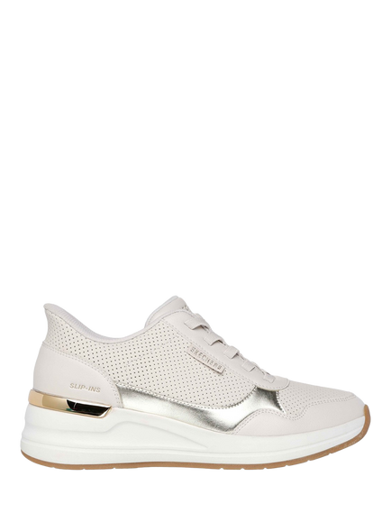 Skechers Street Hands Free Slip-ins Billion 2 Top-Tier Trainers, Natural, Natural