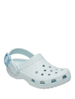 Crocs Classic Buckle Clogs, Vapour Ice - view 2, Vapour Ice