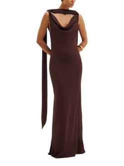 Malina Vida Maxi Dress, Espresso, Espresso
