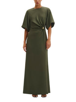 Malina Zilla Maxi Dress, Dusty Olive, Dusty Olive
