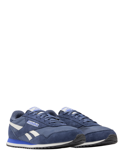 Reebok Classic AZ Lace Up Trainers, Hazyblue/Legacyblue - view 2, Hazyblue/Legacyblue