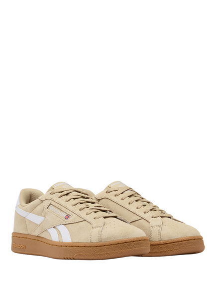 Reebok Club C Grounds Suede Trainers, Beige - view 2, Elevated Beige