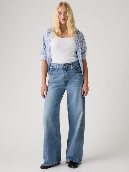 Levi's Cinch Wide Leg High Rise Jeans, Losing My Mind, Losing My Mind