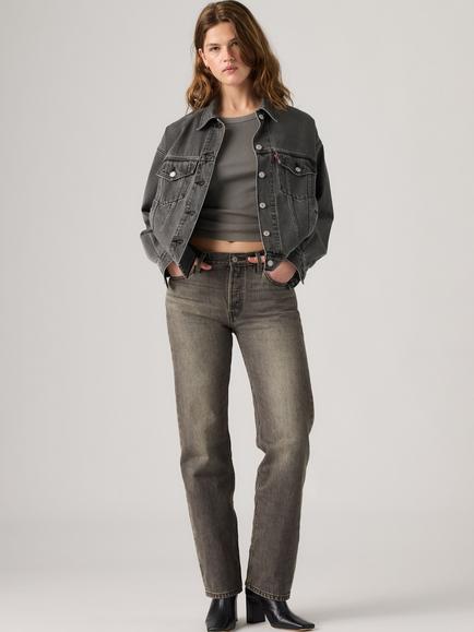 Levi's 501 90s Mid Rise Loose Straight Fit Jeans, Don't Doubt, Don't Doubt