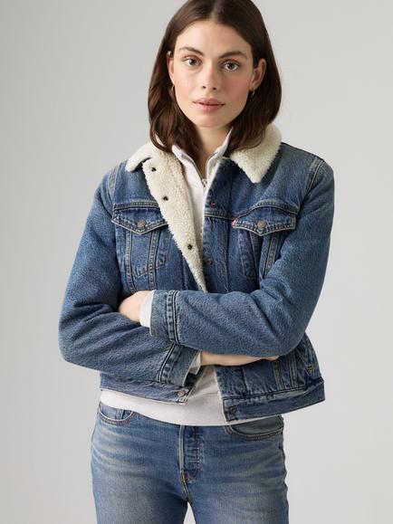 Levi's Original Sherpa Trucker Jacket, Hold A Candle, Hold A Candle