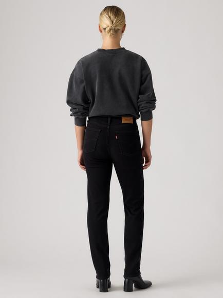 Levi's 722 High-Rise Slim Jeans, Worn Midnight - view 2, Worn Midnight