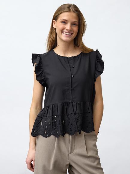 Sisters Point Iben Blouse, Black