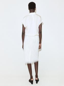 Mango Shirt Blouse - view 2, Off White