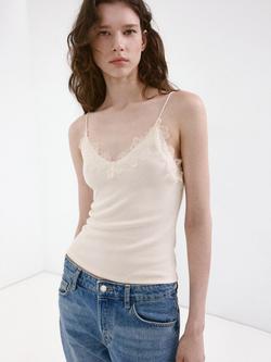 Mango Cami Top, Raw, Raw