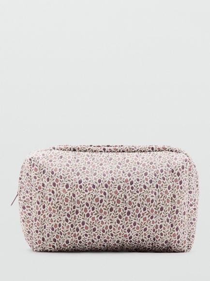 Mango Travel Make Up Bag, Off White, Off White