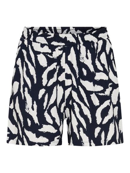 KAFFE Sasha Shorts, Midnight Black/Chalk, Midnight Black/Chalk