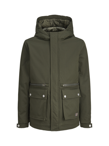 Jack & Jones Kids' Wolf Parka, Rosin