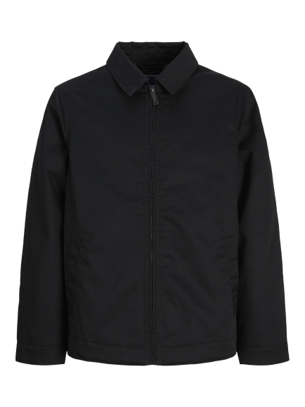Jack & Jones Kids' Colton Worker Style Jacket, Black, Black
