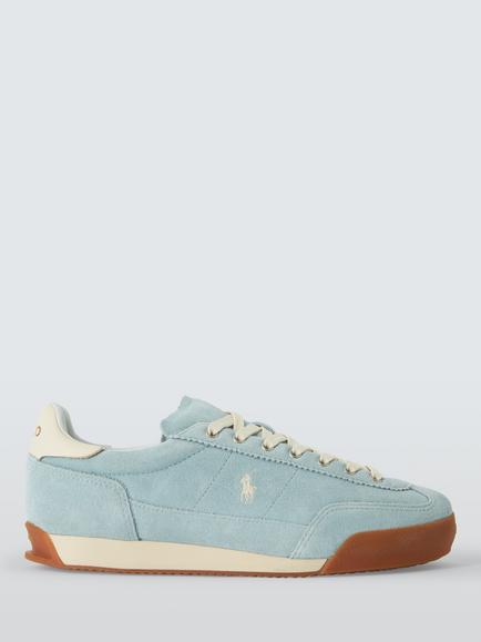Ralph Lauren Polo Ralph Lauren Hester Suede Low Top Trainers, Cast Green, Cast Green