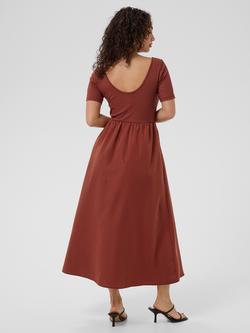 KAFFE Kirsten Maxi Dress, Henna - view 2, Henna