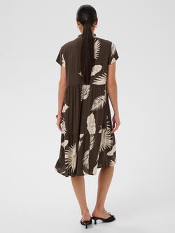 KAFFE Marianah Dress, Brown - view 2, Brown