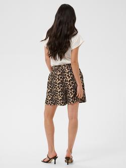 KAFFE Sasha Shorts, Black/Brown - view 2, Black/Brown