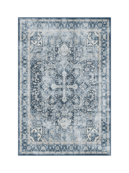 Ruggable Kamran Rug, Admiral Blue