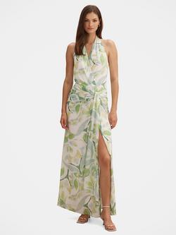 Forever New Cartia Halter Maxi Dress, Multi, Multi