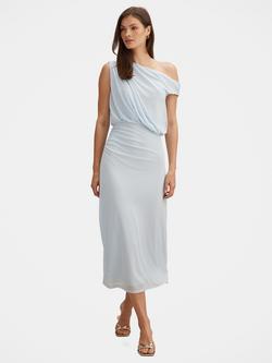 Forever New Honey Tipped Shoulder Midi Dress, Cooling Spray, Cooling Spray