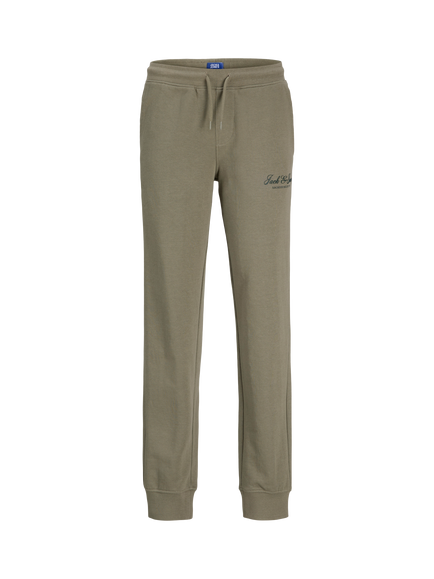 Jack & Jones Kids' Drawstring Joggers, Vetiver, Vetiver