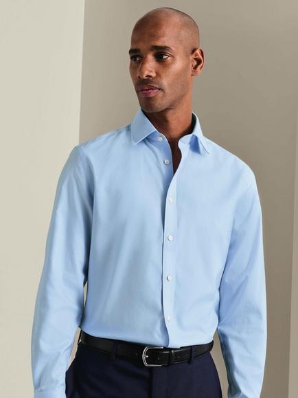 Charles Tyrwhitt Slim Fit Cotton Shirt, Sky Blue