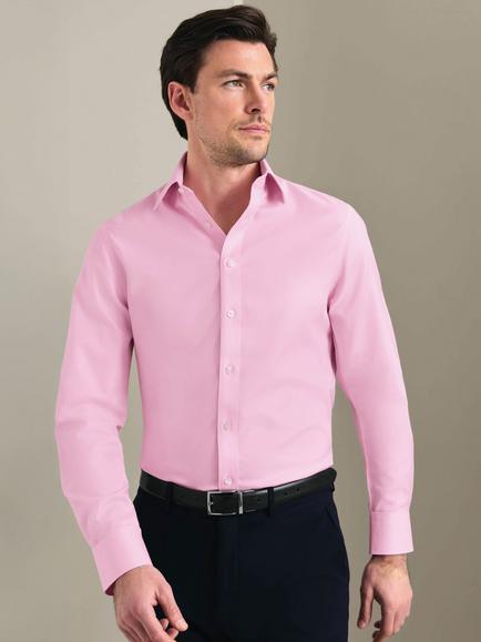 Charles Tyrwhitt Slim Fit Cotton Shirt, Light Pink