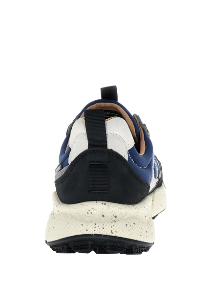 Flower Mountain Iwano 2 Suede Blend Waterproof Lace-Up Hiking Trainers, Blue Light - view 2, Blue Light