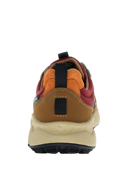 Flower Mountain Iwano 2 Suede Blend Waterproof Lace-Up Hiking Trainers, Multi - view 2, Multi Multi