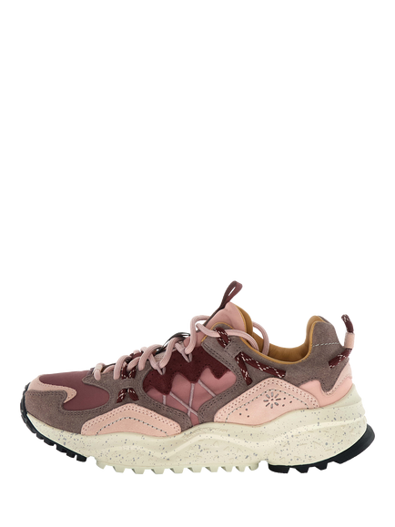 Flower Mountain Yamabushi Lace Up Trainers - view 2, Cipria Rose Purple