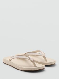 Mango Flip Flops, White - view 2, White