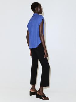 Mango Shirt Blouse - view 2, Blue