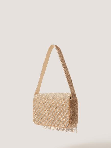 Monsoon Fern Tassel Bag, Multi - view 2, Multi