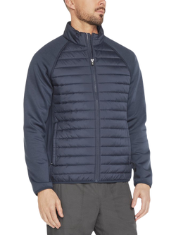 Skechers Go Shield Hybrid 2.0 Jacket, Charcoal/Navy, Charcoal/Navy