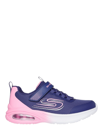 Skechers Kids' Microspec Max Advance Fly 3.0 Trainers, Navy/Pink, Navy/Pink