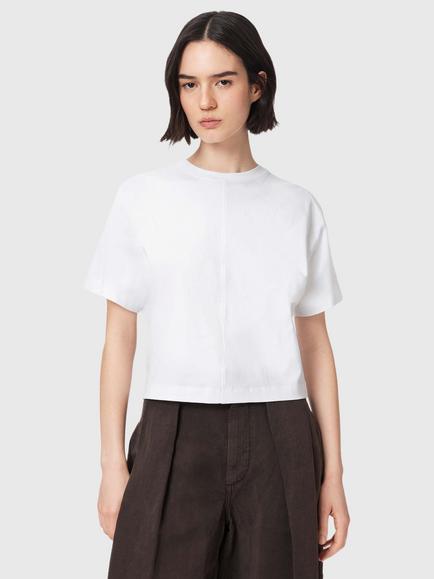 AllSaints Eden Artia Cotton T-Shirt, White, White