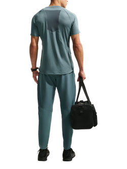 Nike Men's Pro Training Dri Fit Trousers, Slate/Green Strike - view 2, Slate/Green Strike