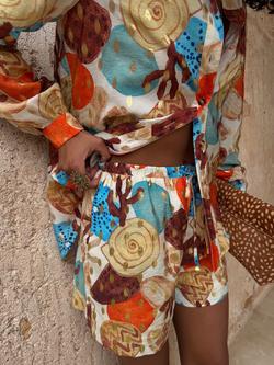 Never Fully Dressed Marley Print Shirt, Multi - view 2, Multi