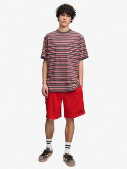 Superdry Relaxed Fit Swim Shorts, Equestrian Red