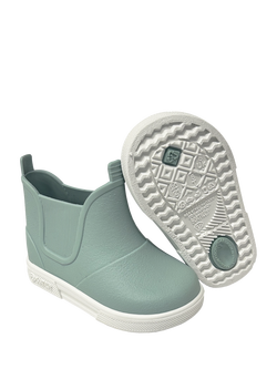 Boatilus Baby Beatly Wellie Boots - view 2, Green/White