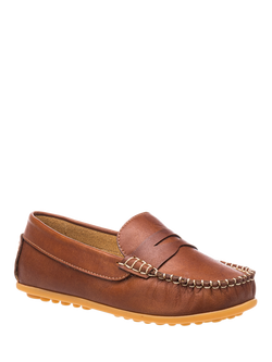 Elephantito Kids' Alex Driver Shoes, Natural - view 2, Natural