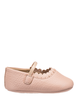 Elephantito Baby Ava Ballet Flat Shoes, Pink, Pink
