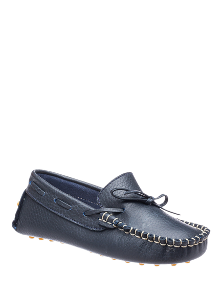 Elephantito Kids' Driver Loafers, Navy - view 2, Navy