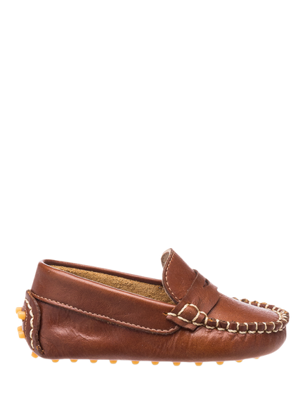 Elephantito Kids' Toddler Logan Loafers, Natural, Natural
