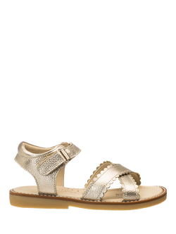 Elephantito Kids' Bloom Sandals, Gold, Gold