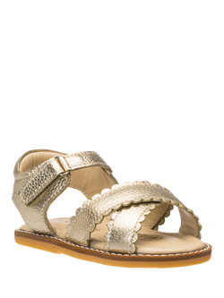 Elephantito Kids' Toddler Bloom Sandals, Gold - view 2, Gold
