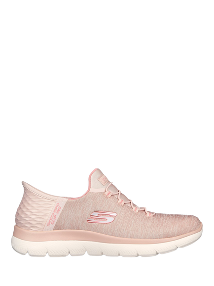 Skechers Slip-ins: Summits Dazzling Haze Trainers, Rose, Rose