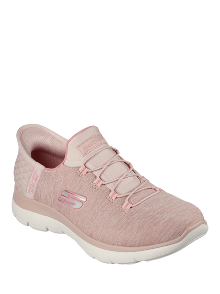 Skechers Slip-ins: Summits Dazzling Haze Trainers, Rose - view 2, Rose